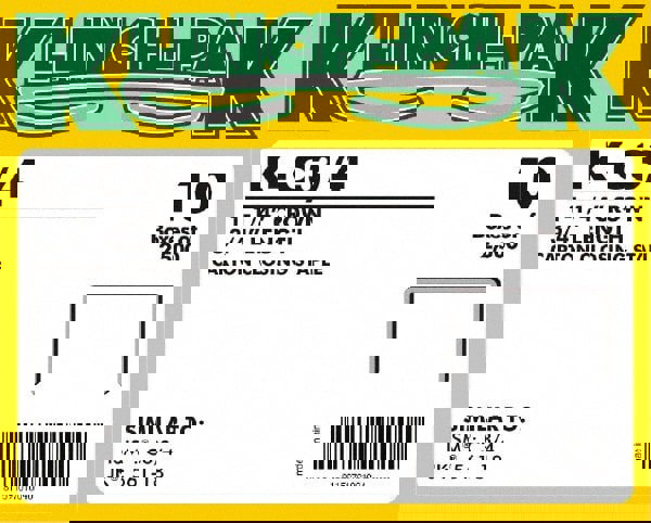Wide Crown Construction Staple: 1-1/4